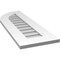 Ekena Millwork Quarter Round Top Left Surface Mount PVC Gable Vent w/ 3-1/2"W x 1"P Standard Frame, 12"W x 34"H GVPQL12X3401SN - alternate 5